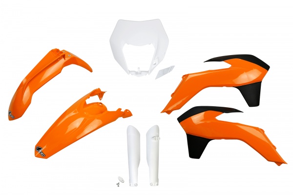 Full Plastic Kit OEM Color 14 for Ktm EXC 125 - EXC 200 - EXC 250 - EXC-F 250 - EXC 300 - EXC-F 350 - EXC-F 450 - EXC-F 500 ...